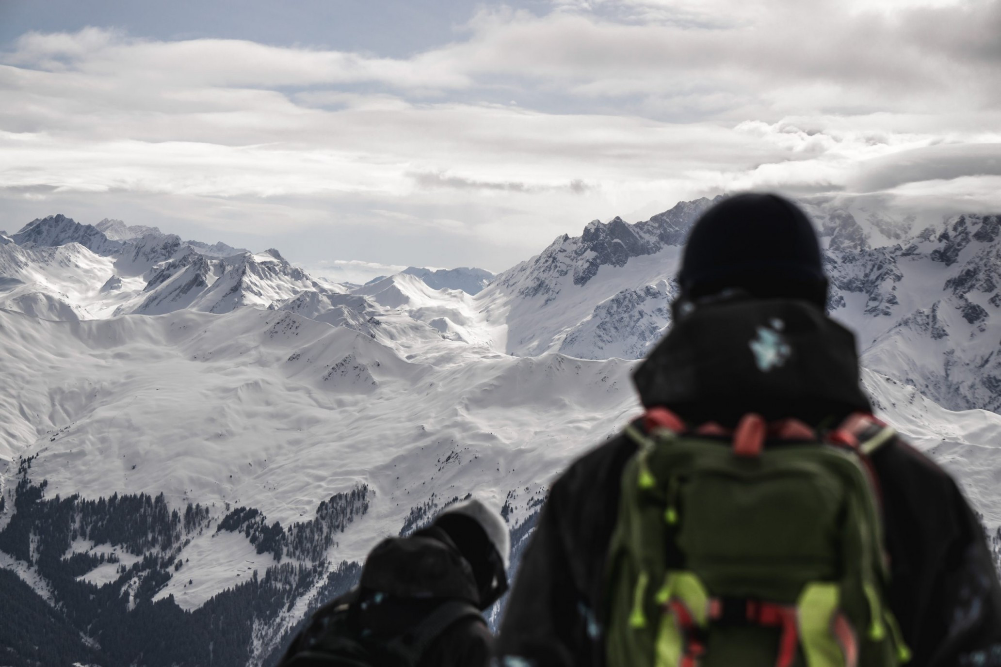 Mountain backdrop
